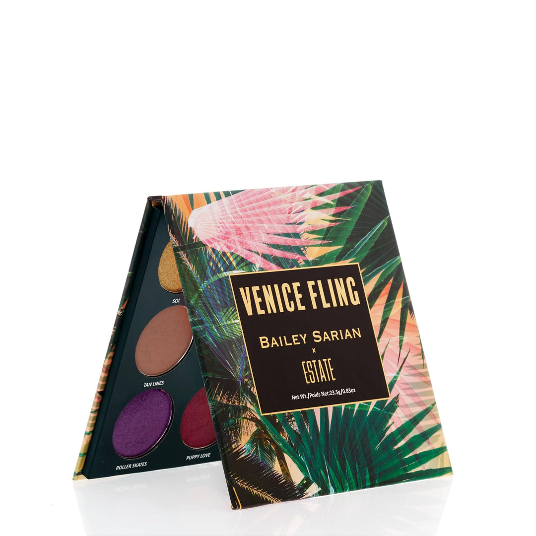 X Bailey Sarian Venice Fling Eyeshadow Palette Estate Cosmetics
